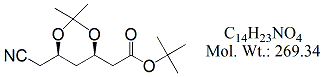 Atorvastatin Acetonide T-Butyl Ester Side Chain (4R,6R)-Isomer